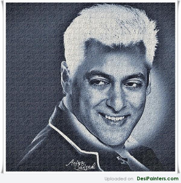 Digital Painting Of Salman Khan
