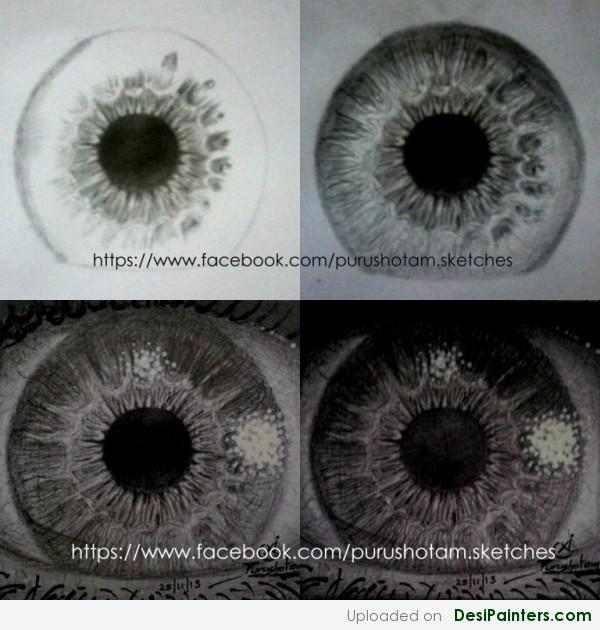 Working of Human Pupil and Cornea