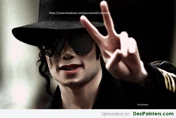 Oil Painting- Michael Jackson - DesiPainters.com