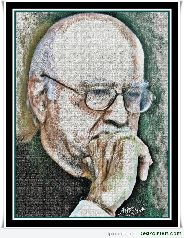 Digital Painting Of L.K.Advani