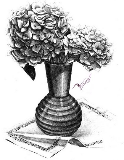 How to Draw a Flower Pot (Flowers) Step by Step | DrawingTutorials101.com-saigonsouth.com.vn