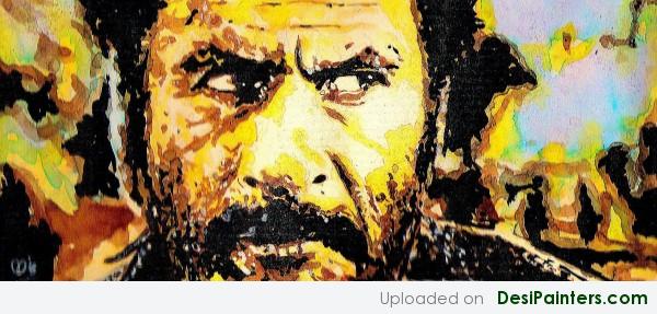 Painting Of Eli Wallach