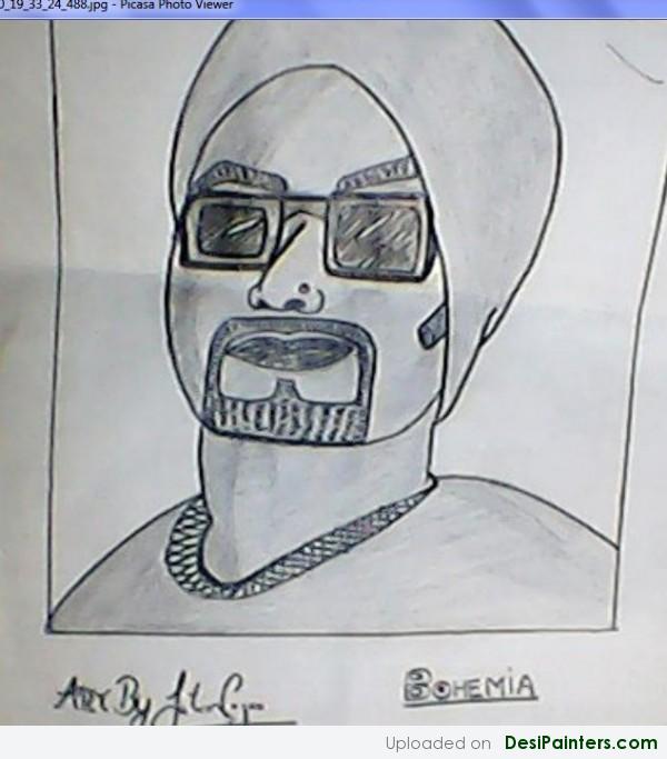 Sketch Of Bohemia by Jatin Lagoo