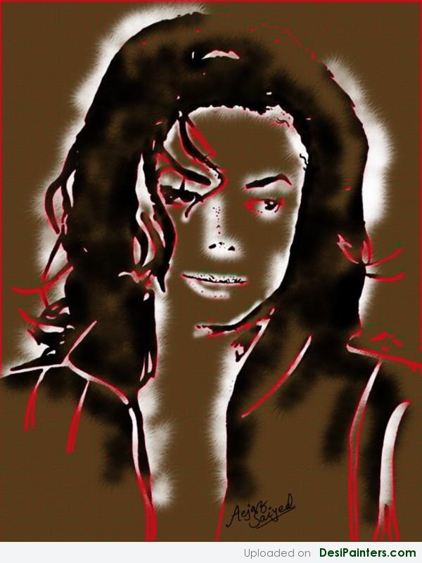 Painting Of Michael Jackson - DesiPainters.com