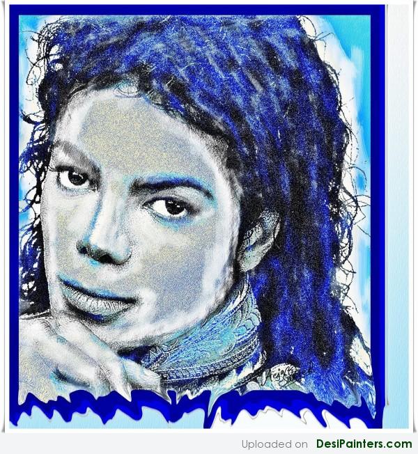 Painting Of Michael Jackson - DesiPainters.com