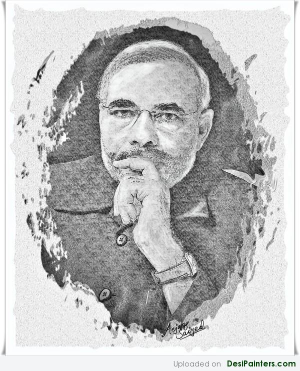 Painting Of Narendra Modi - DesiPainters.com