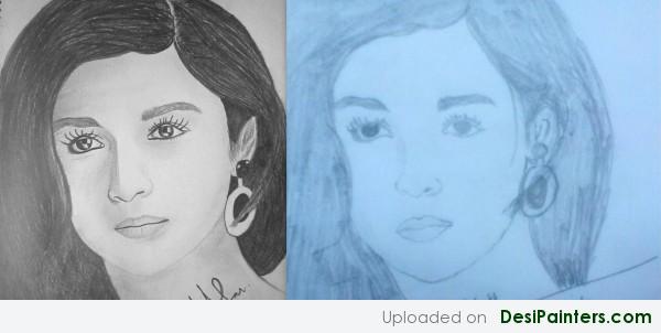 Pencil Sketch Of Actress Alia Bhatt - DesiPainters.com