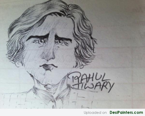 Painting Of A Man By Rahul