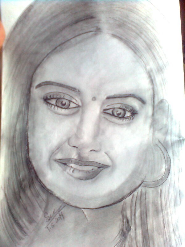 Sketch of Archita Sahu - DesiPainters.com