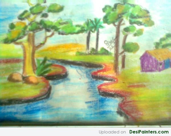 Painting Of Nature By Subhashree Gahan - DesiPainters.com