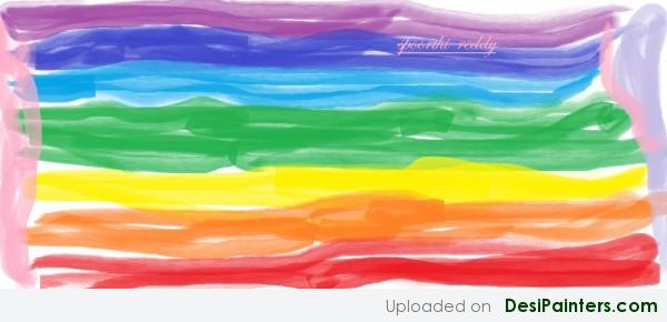Painting Of Rainbow Colors - DesiPainters.com
