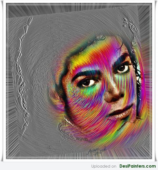 Digital Painting Of Michael Jackson - DesiPainters.com