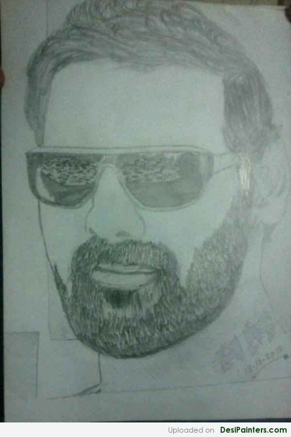 Sketch Of Actor John Abraham - DesiPainters.com