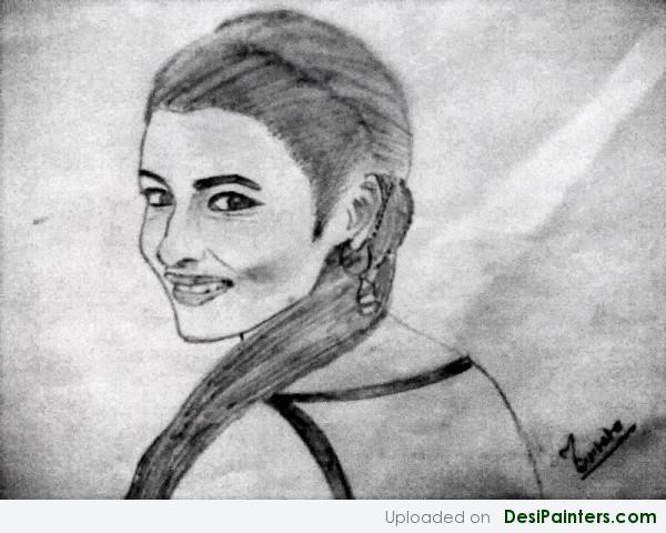 Pencil Sketch Of Alia Bhatt - DesiPainters.com