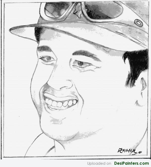 Sketch Of Sachin Tendulkar