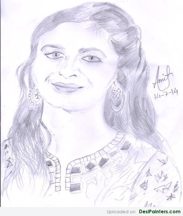 Alia Bhatt Sketch | Alia bhatt, Alia, Female sketch