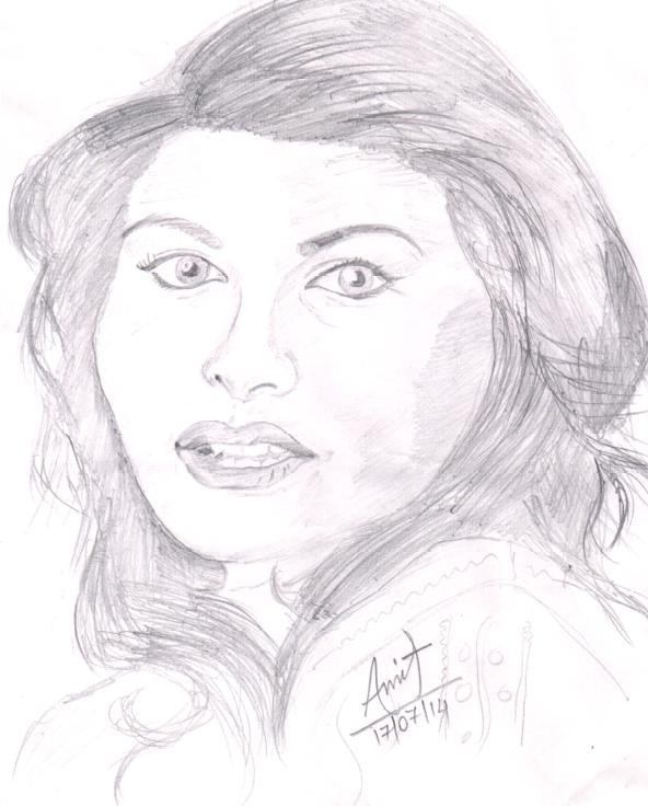 Pencil Sketch Made By Amit Saxena - DesiPainters.com