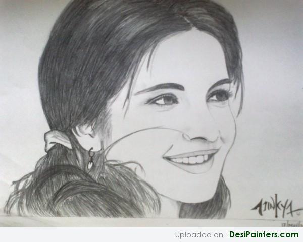 Katrina Kaif Sketch - DesiPainters.com