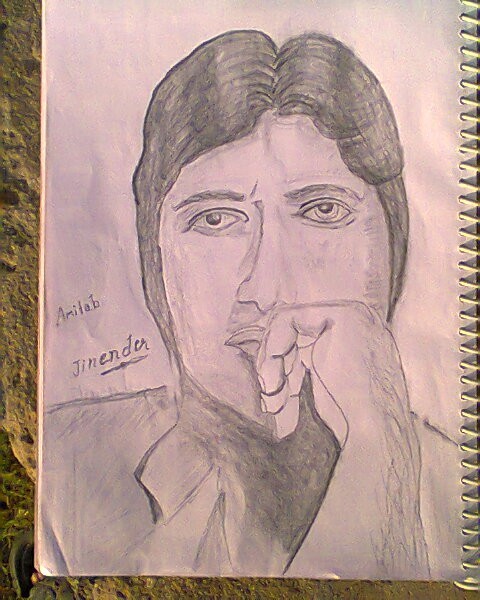 Amitab bacchan sketch