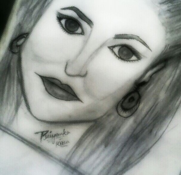 Sketche Of Kareena Kapoor - DesiPainters.com