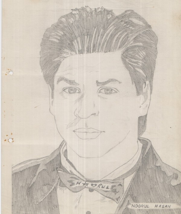 Shahrukh Khan Pencil Sketche - DesiPainters.com