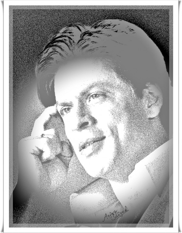 Shahrukh Khan Digital Painting - DesiPainters.com