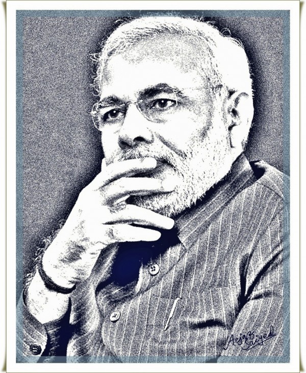 Narendra Modi Painting