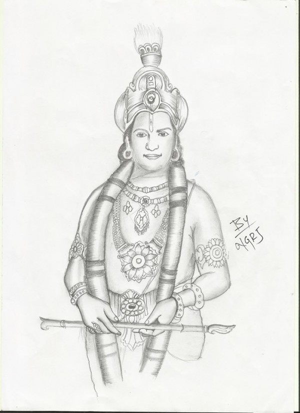 NTR GARU - DesiPainters.com