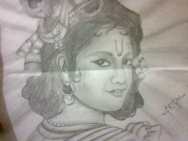 SRI KRISHNA - DesiPainters.com