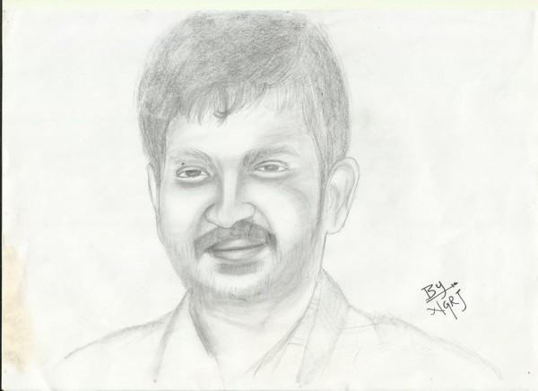 SS RAJAMOULI GAARU BY NAGARAJ CHARY - DesiPainters.com