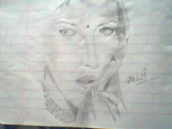 Pencil Sketch By Akhil