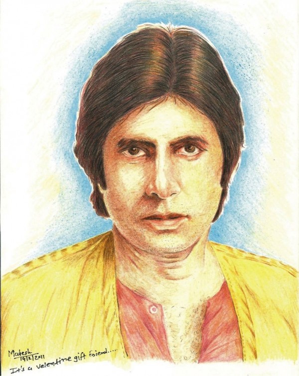 Amitabh Bachchan - DesiPainters.com