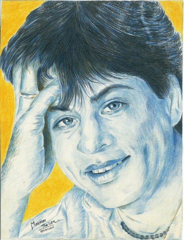 Actor Shahrukh Khan - DesiPainters.com