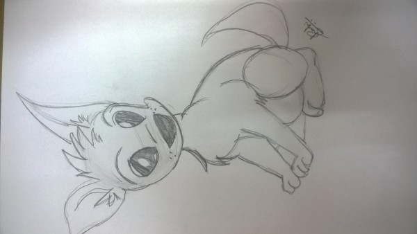 Pencil Sketch Of Cutie Doggy