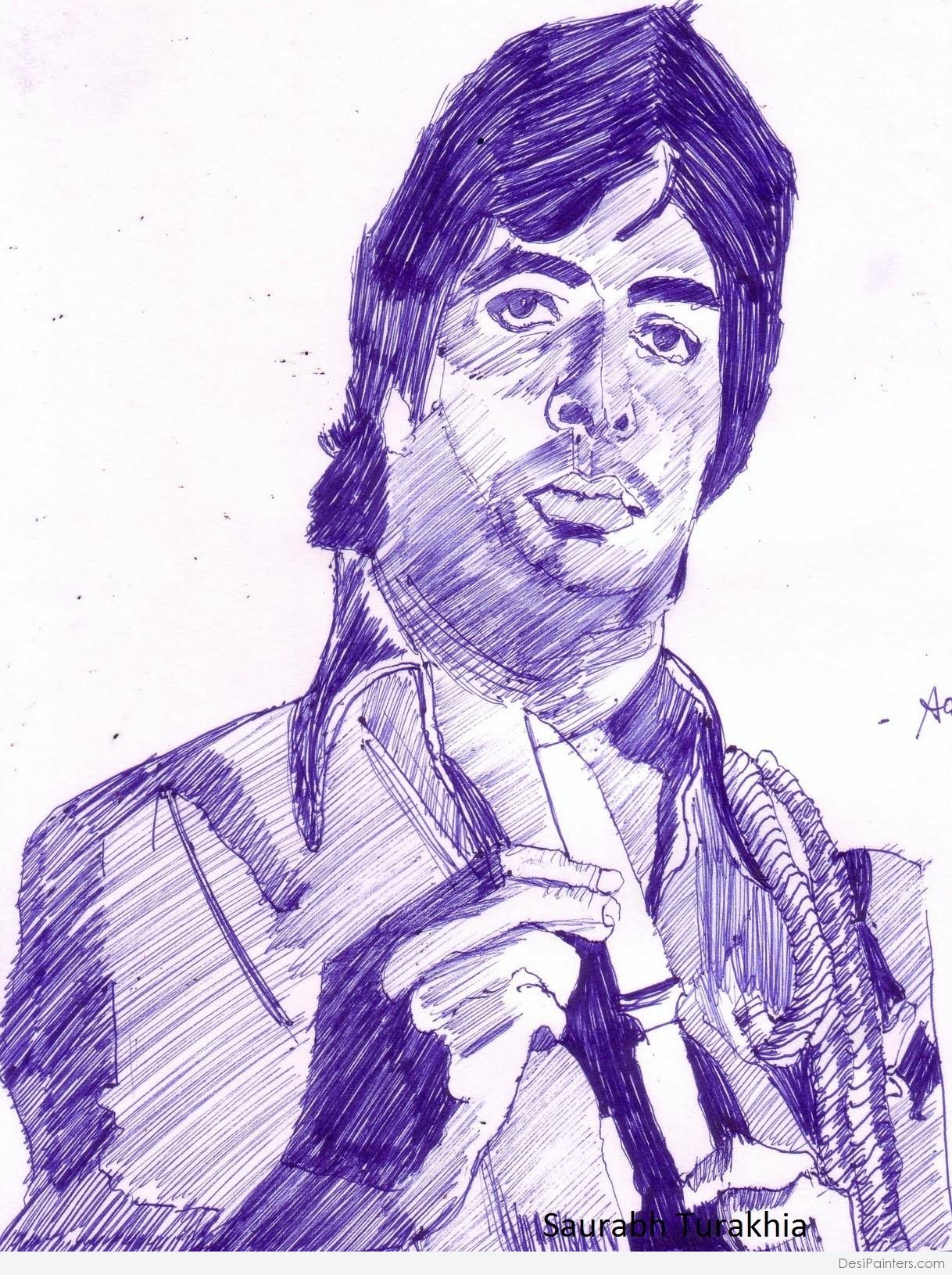 abeer malik - Amitabh Bachchan Portrait
