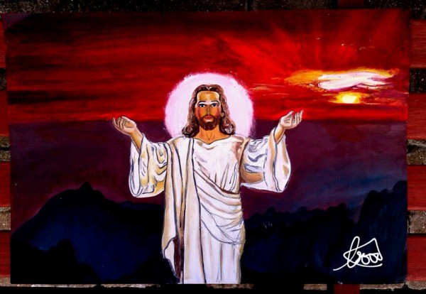 Lord Jesus Oil Painting - DesiPainters.com
