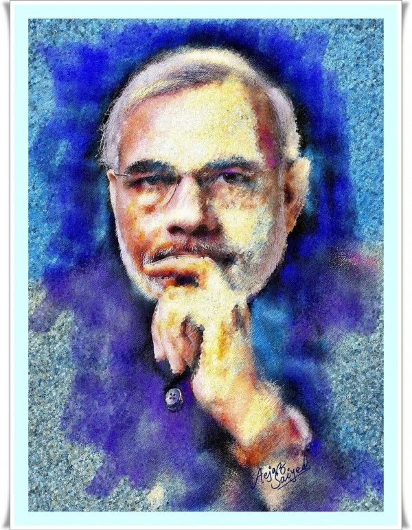 Honorable Prime Minister Narendra Modi - DesiPainters.com