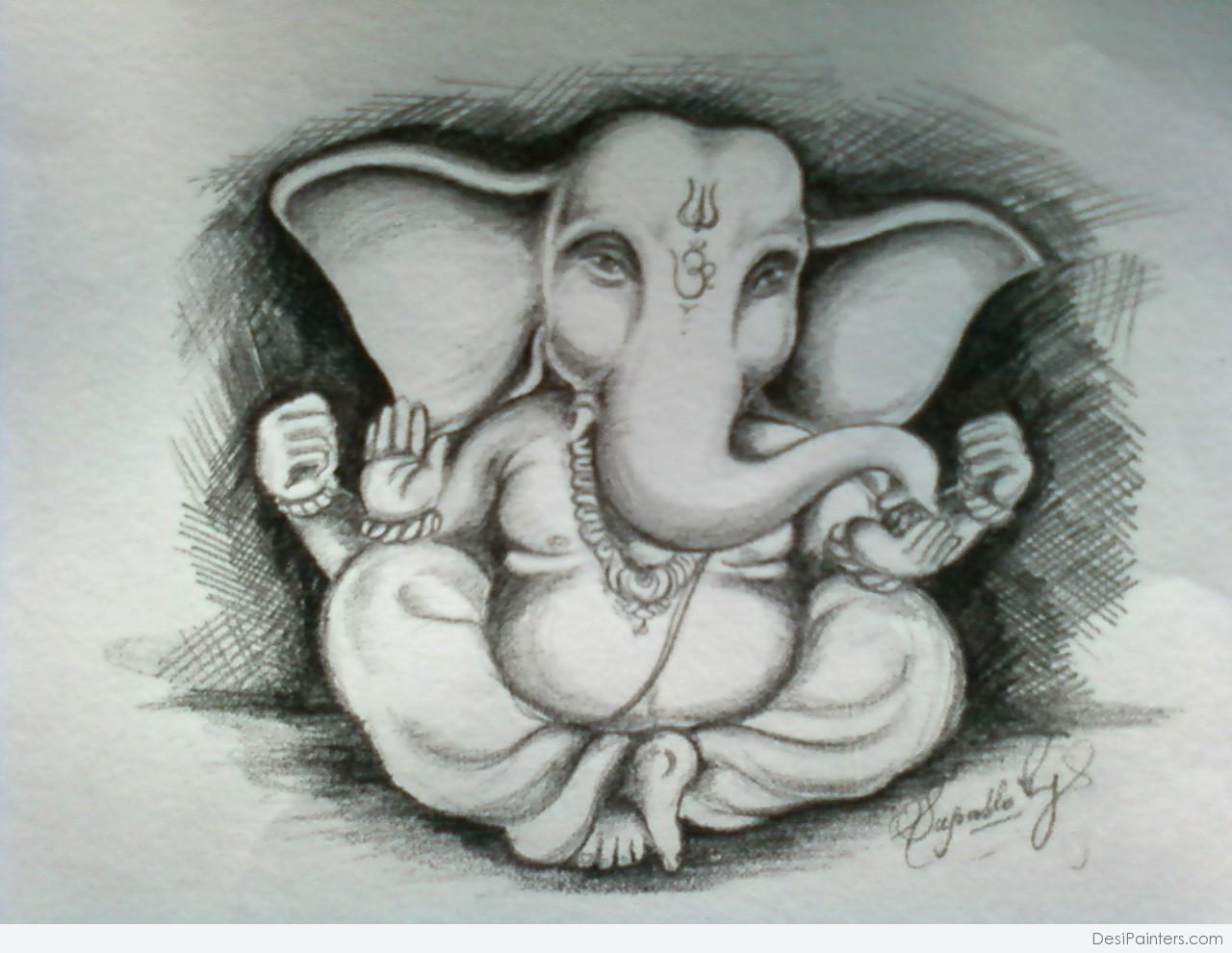 Aggregate more than 151 god ganesh drawing