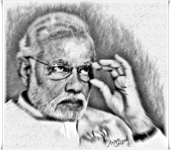 Digital Painting Of PM Narendra Modi
