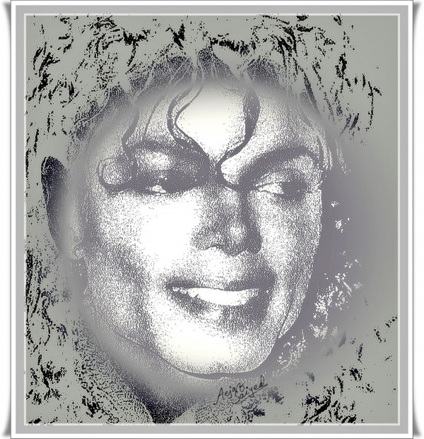 Digital Painting Of Michael Jackson