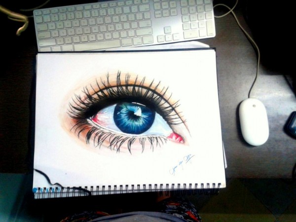 Painting of An eye