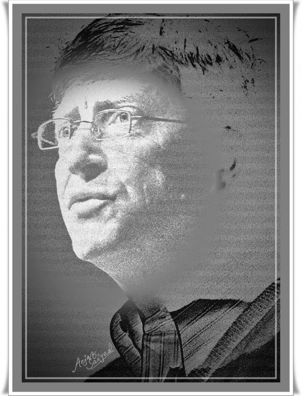 Digital Painting of Bill Gates - DesiPainters.com
