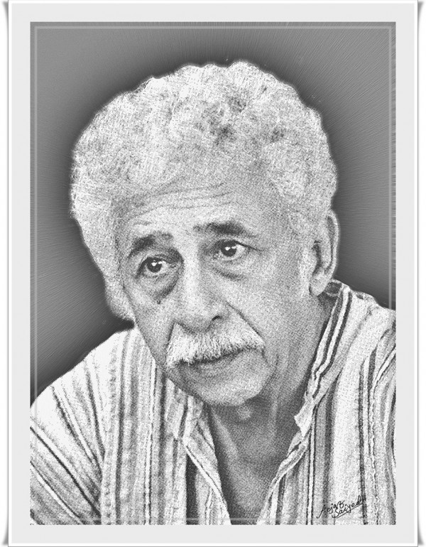 Digital Painting of Naseeruddin Shah - DesiPainters.com