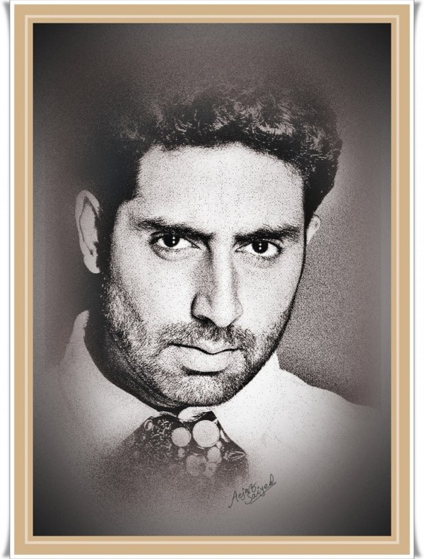Digital Painting of Abhishek Bachchan - DesiPainters.com