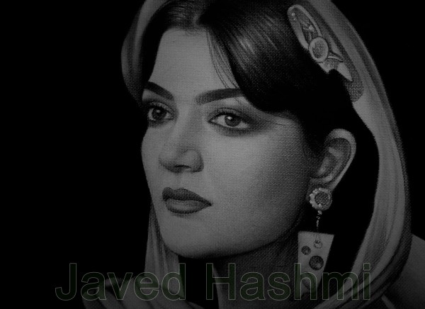 Sonu Walia Pencil Portrait - DesiPainters.com