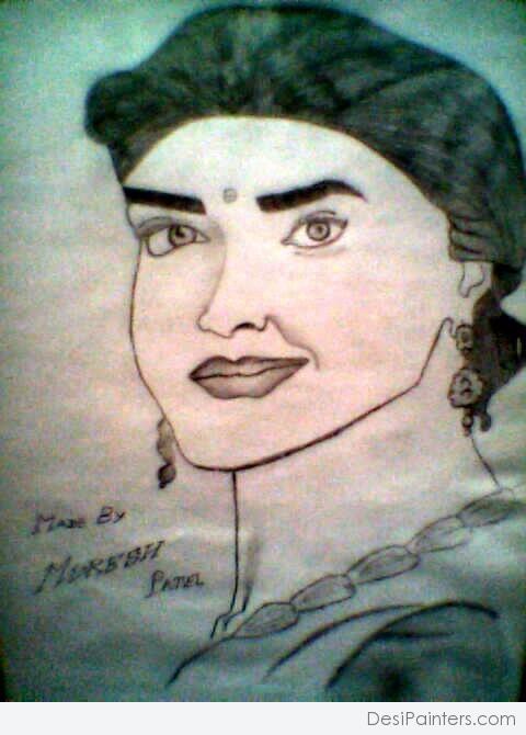  Pencil Sketch Of Deepika Padukone