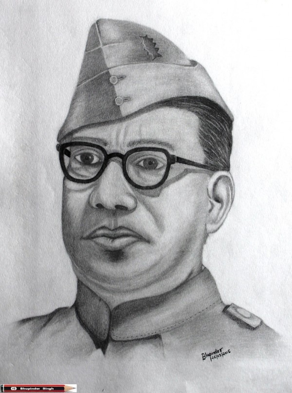 Netaji Subhas Chandra Bose - DesiPainters.com