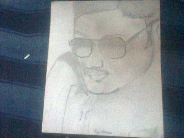Pencil Sketch Of Honey Singh By Raj Anasane