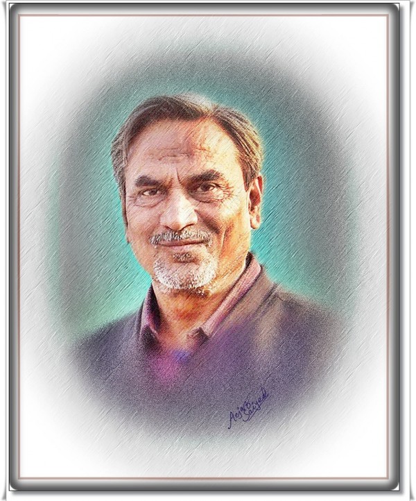 Digital Painting Of Aejaz Saiyed 