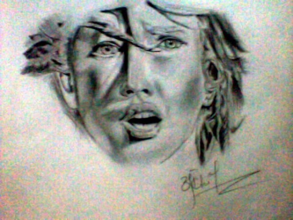 Pencil Sketch By Akhil 